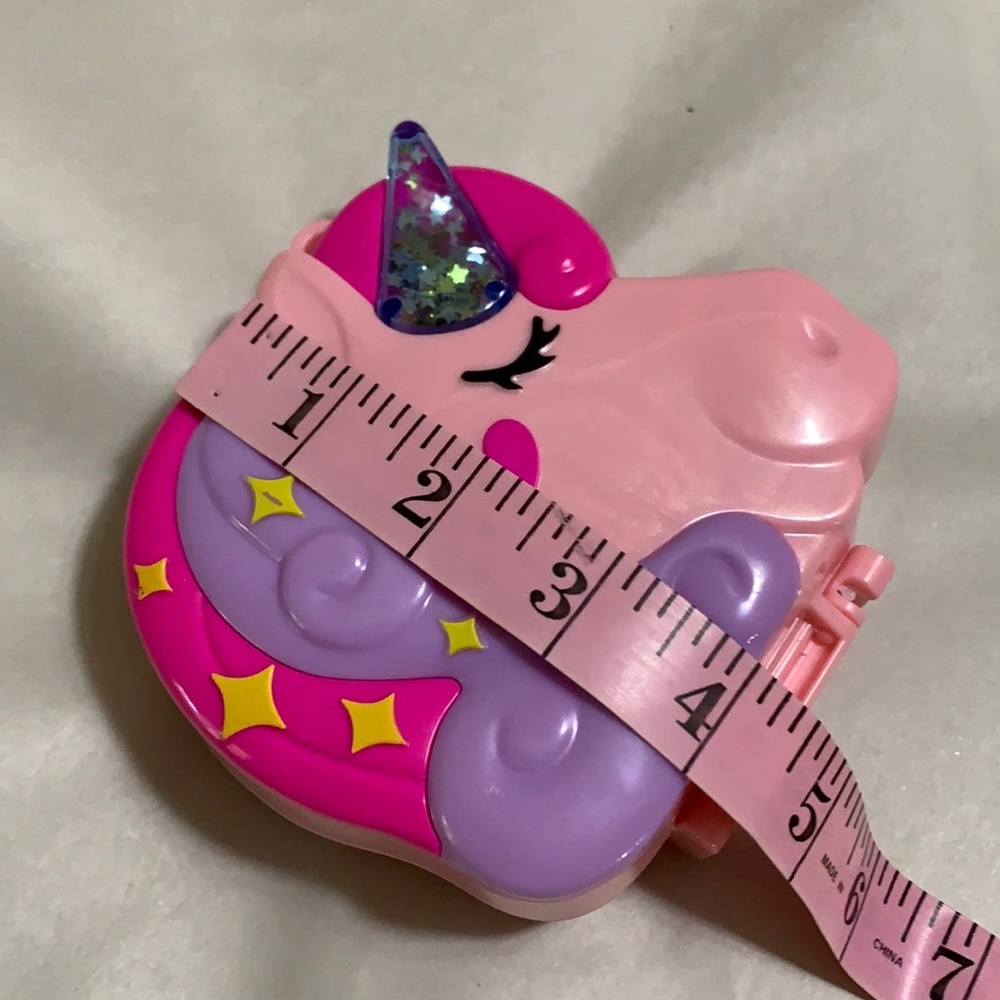 Polly Pocket Unicorn Forest Compact with Glitter Horn Play Set Ages 4+ Case Only - Picture 2 of 8